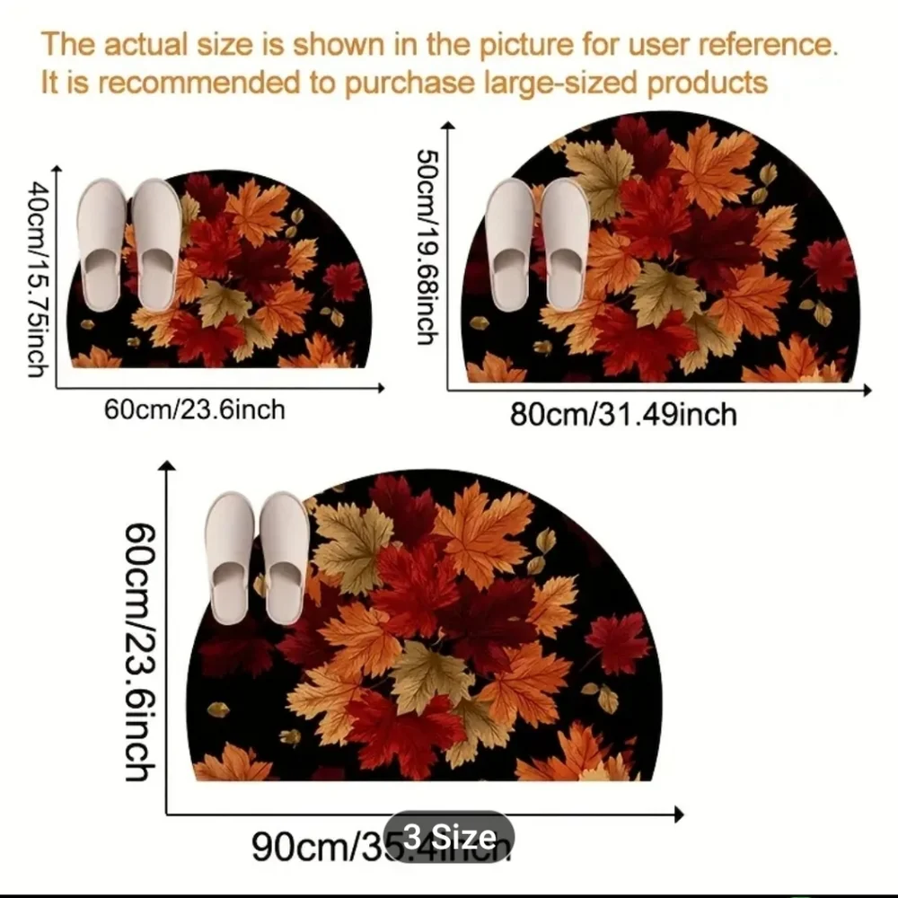 New Autumn Leaves Doormat # 801